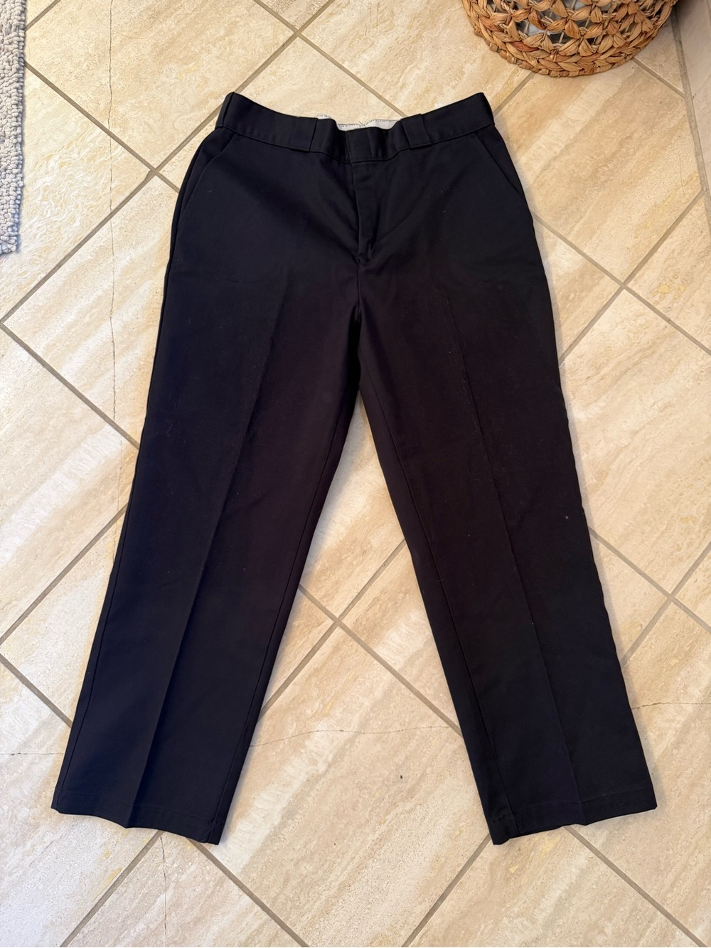 Dickies x Urban Outfitters black high waisted ankle pants - Picture 2 of 4